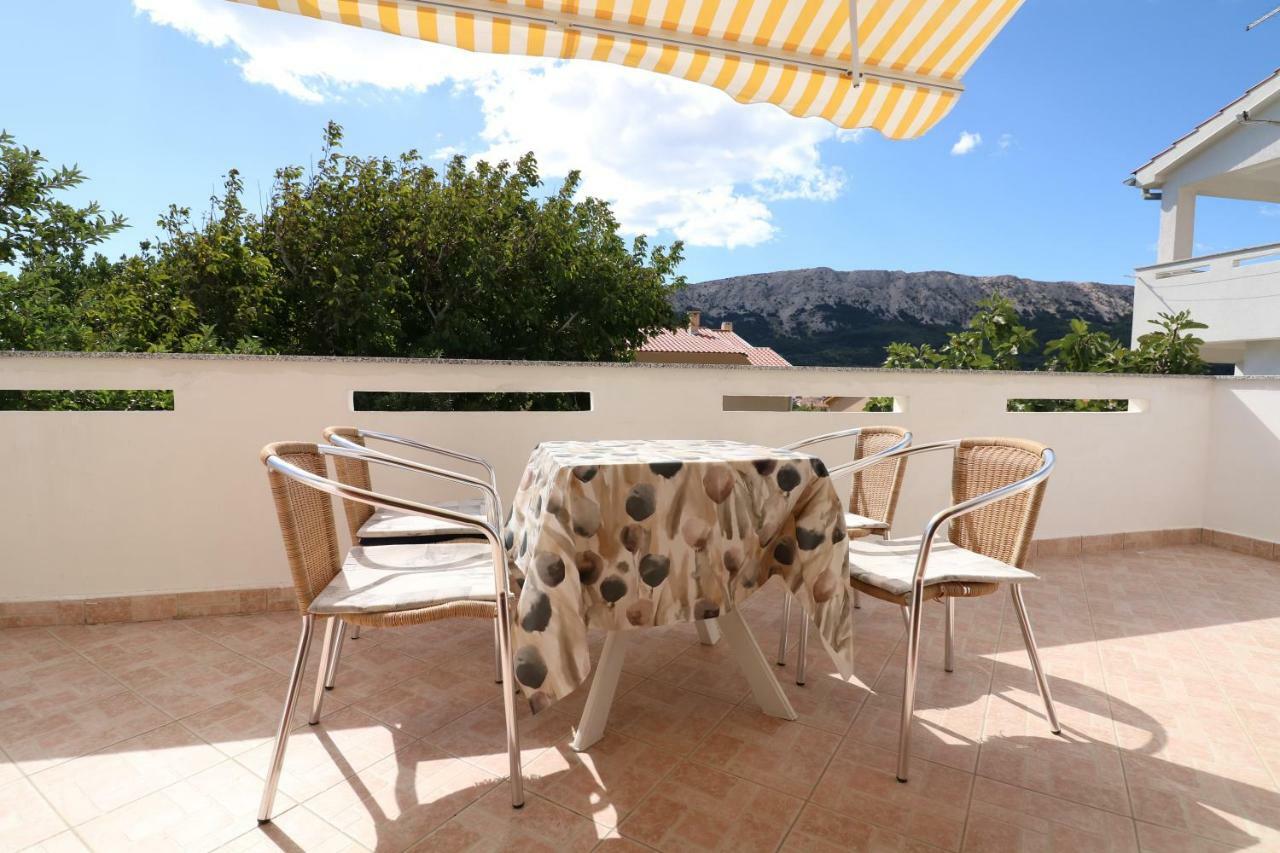 Apartments Reljic With Terrace Baška Exterior foto
